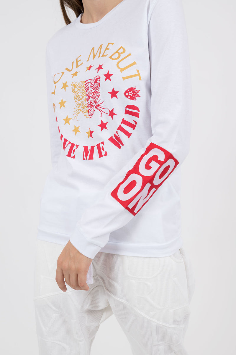 BEYAZ UZUN T-SHIRT 8272