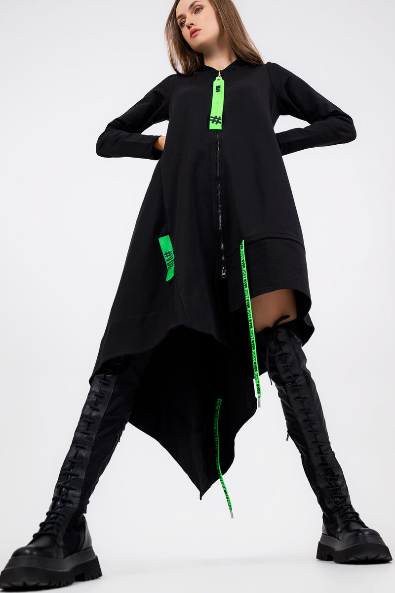 SİYAH SWEATSHIRT 8279