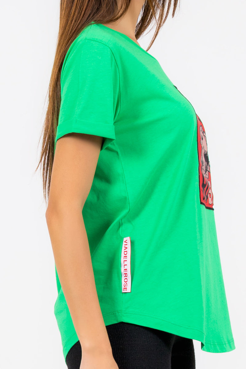 YEŞİL T-SHIRT 8283