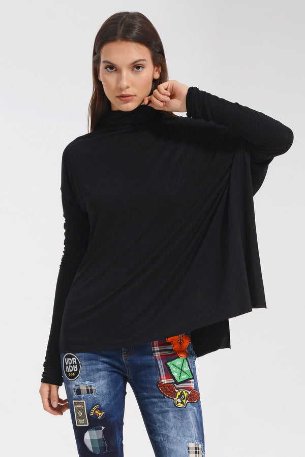 SİYAH BLUZ 8306