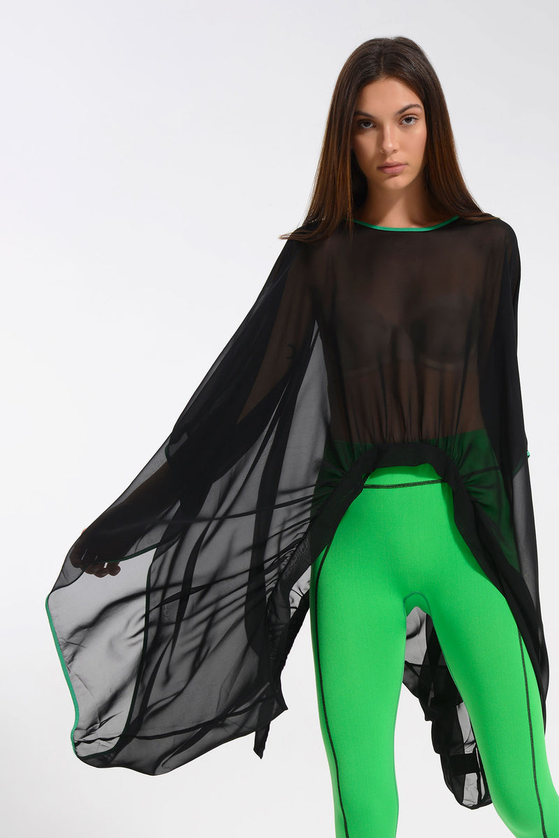 SİYAH BLUZ 8313