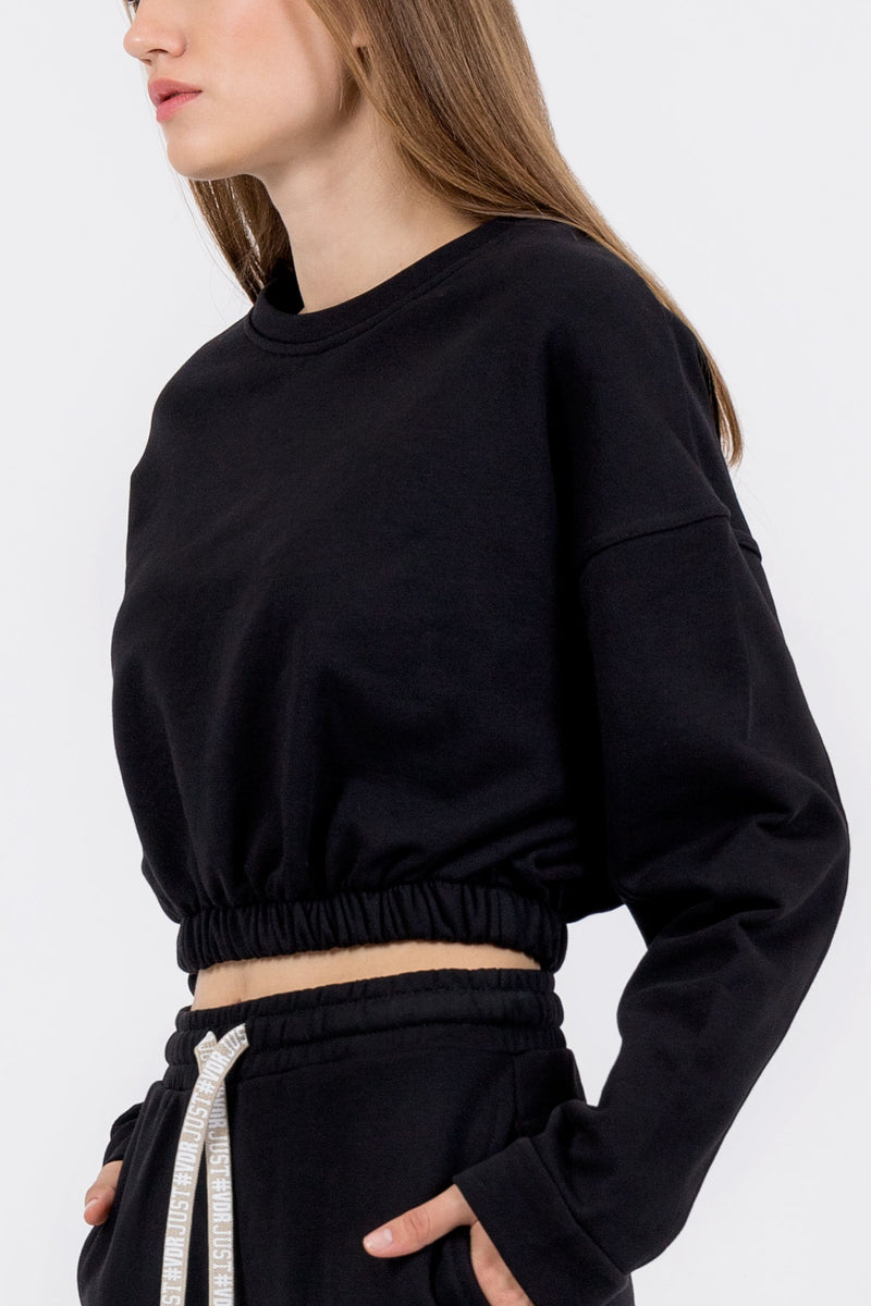 SİYAH SWEATSHIRT 8361