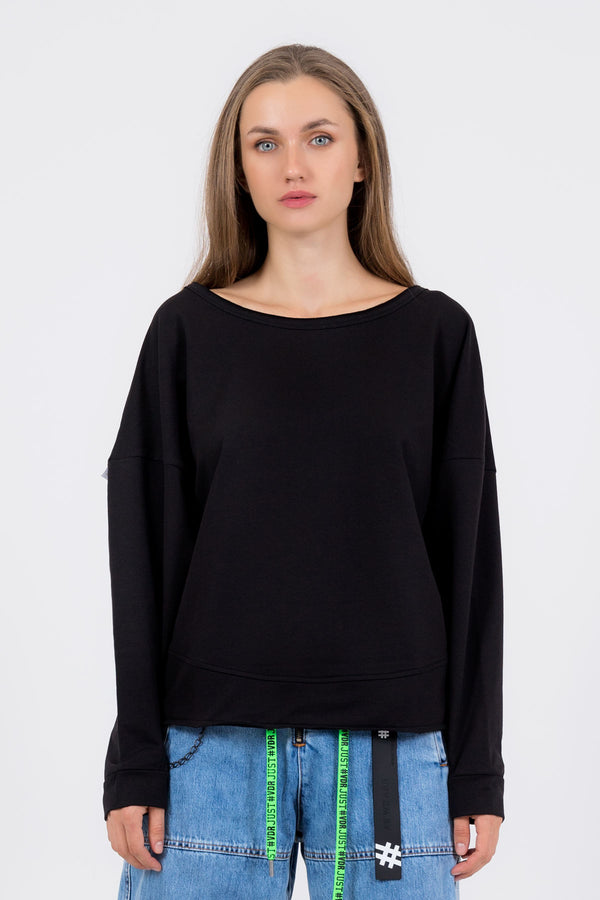 SİYAH SWEATSHIRT 8400
