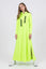 YEŞİL NEON ELBİSE 8410
