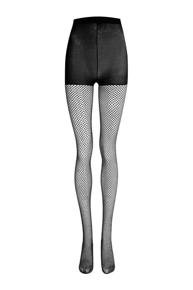 SİYAH GLITTER ÇORAP 8442