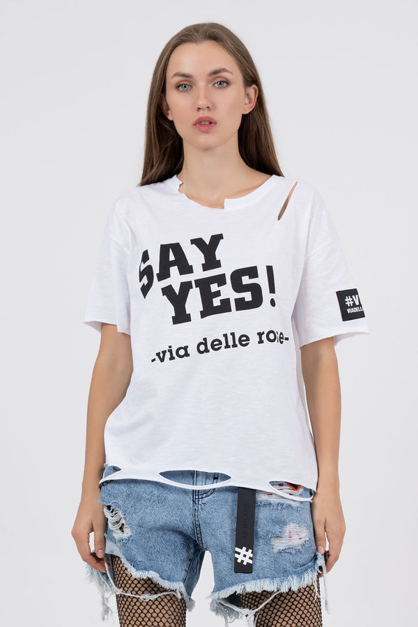 BEYAZ T-SHIRT 8448