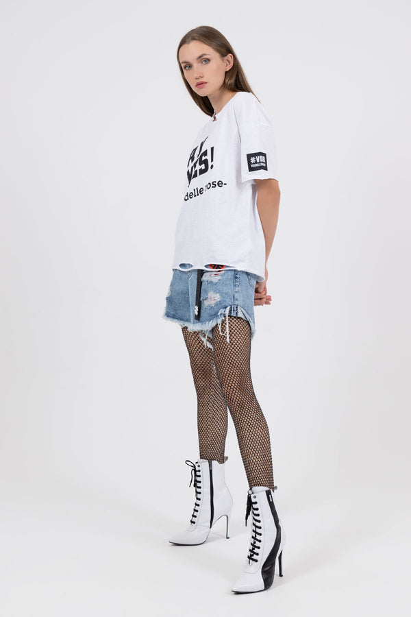 BEYAZ T-SHIRT 8448