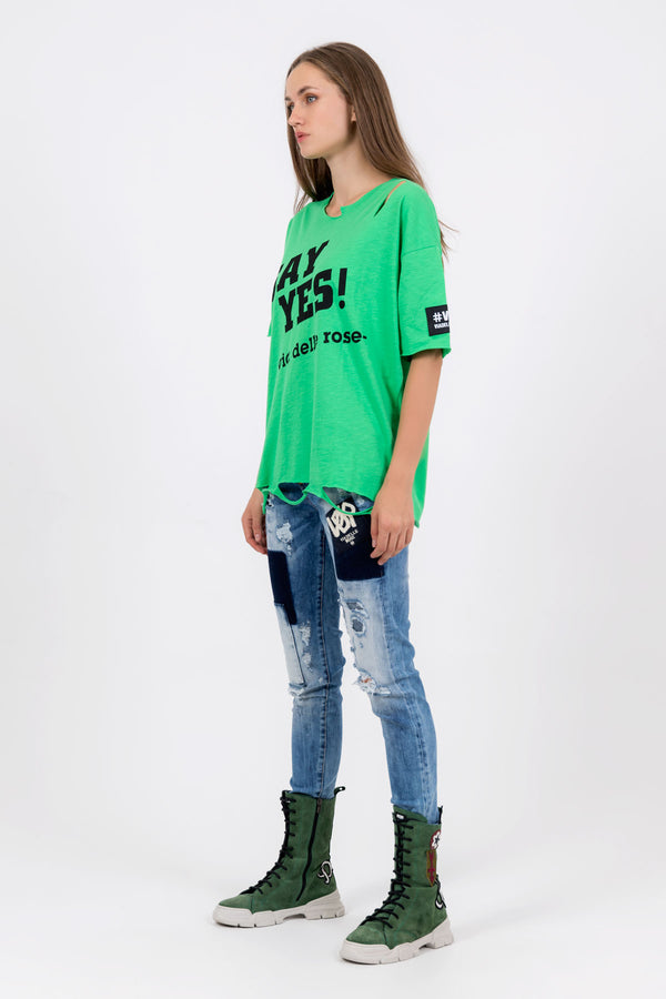 YEŞİL T-SHIRT 8448