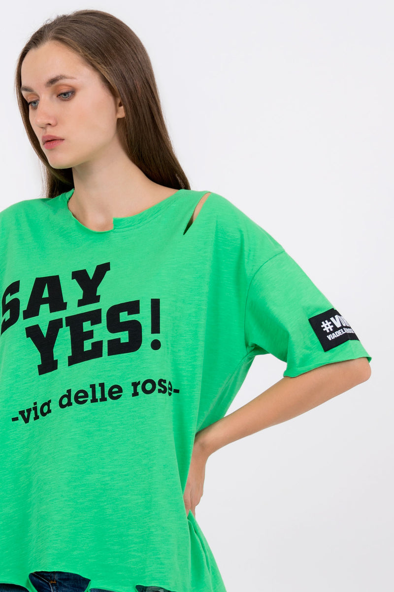 YEŞİL T-SHIRT 8448