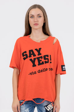 TURUNCU T-SHIRT 8448