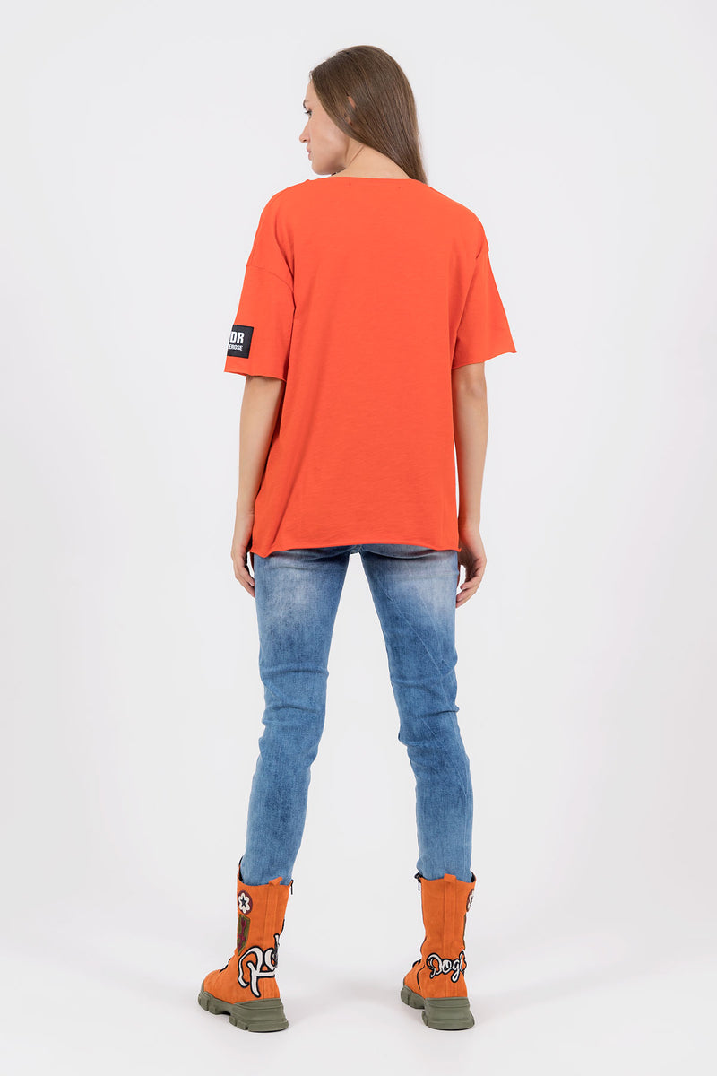 TURUNCU T-SHIRT 8448