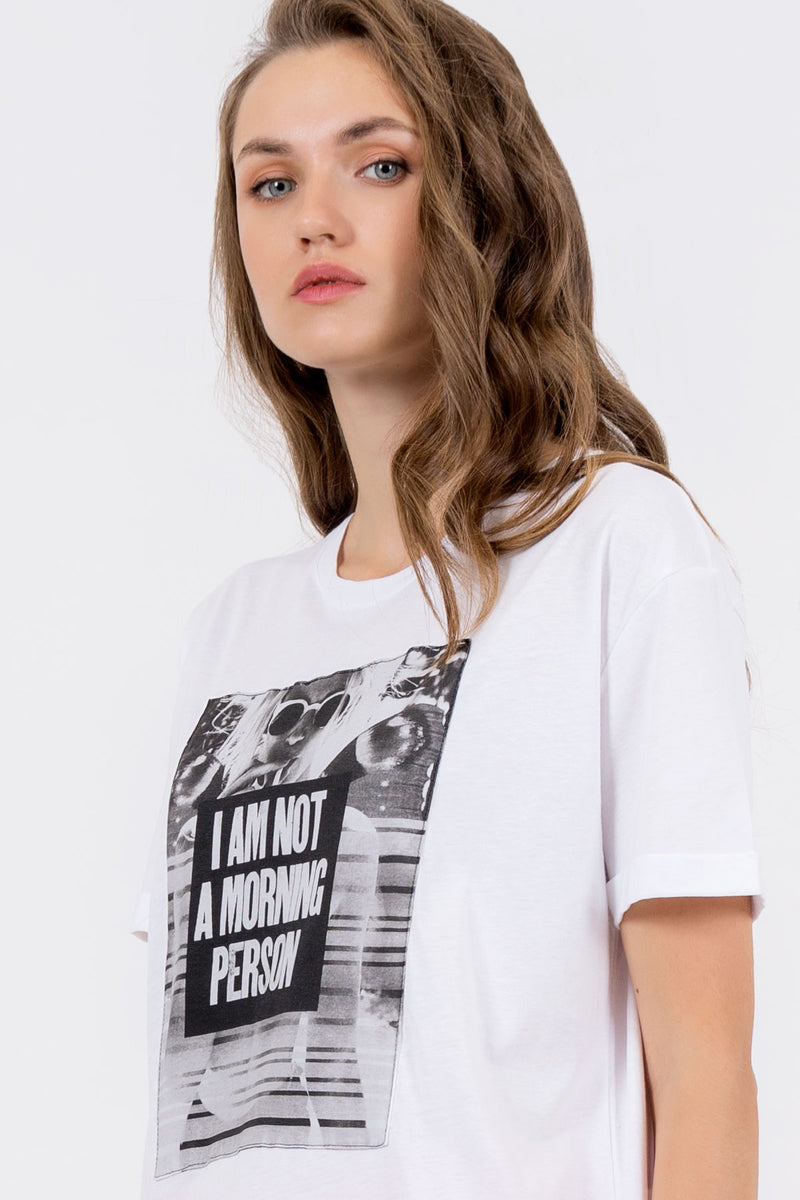 BEYAZ T-SHIRT 8449
