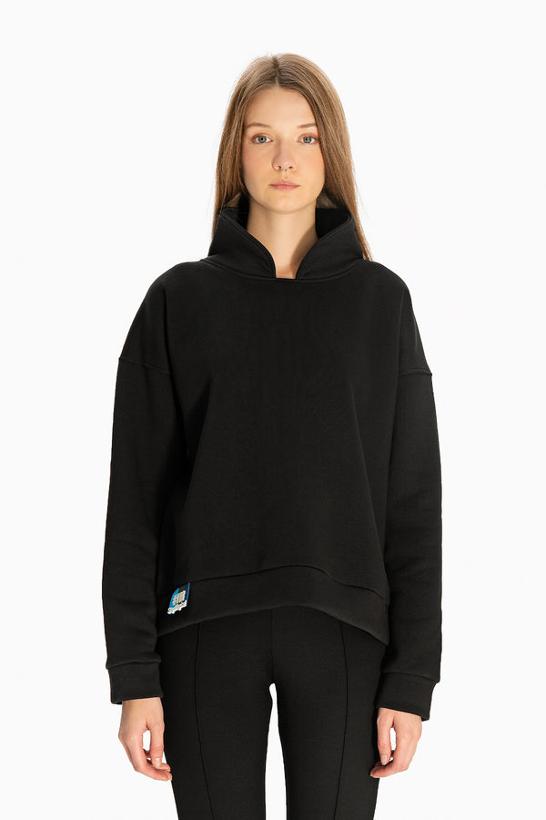 SİYAH SWEATSHIRT 10093