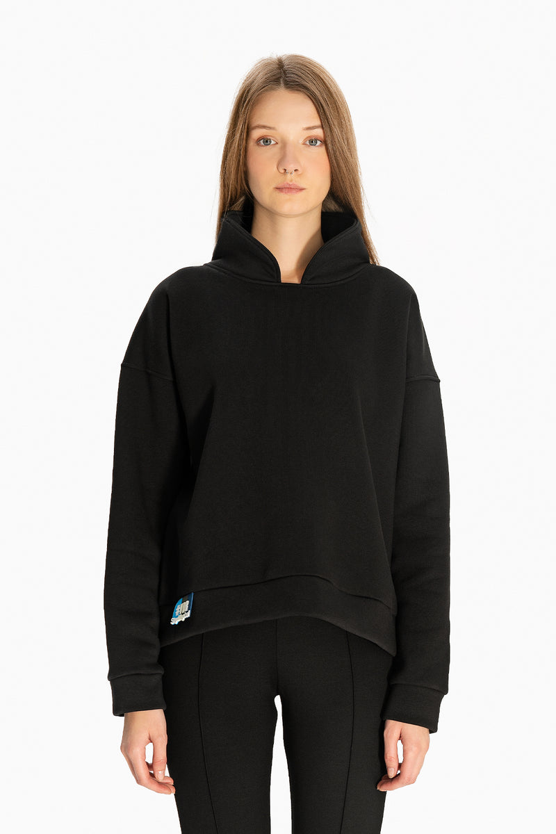 SİYAH SWEATSHIRT 10093