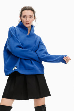 SAKS MAVİSİ SWEATSHIRT 10093