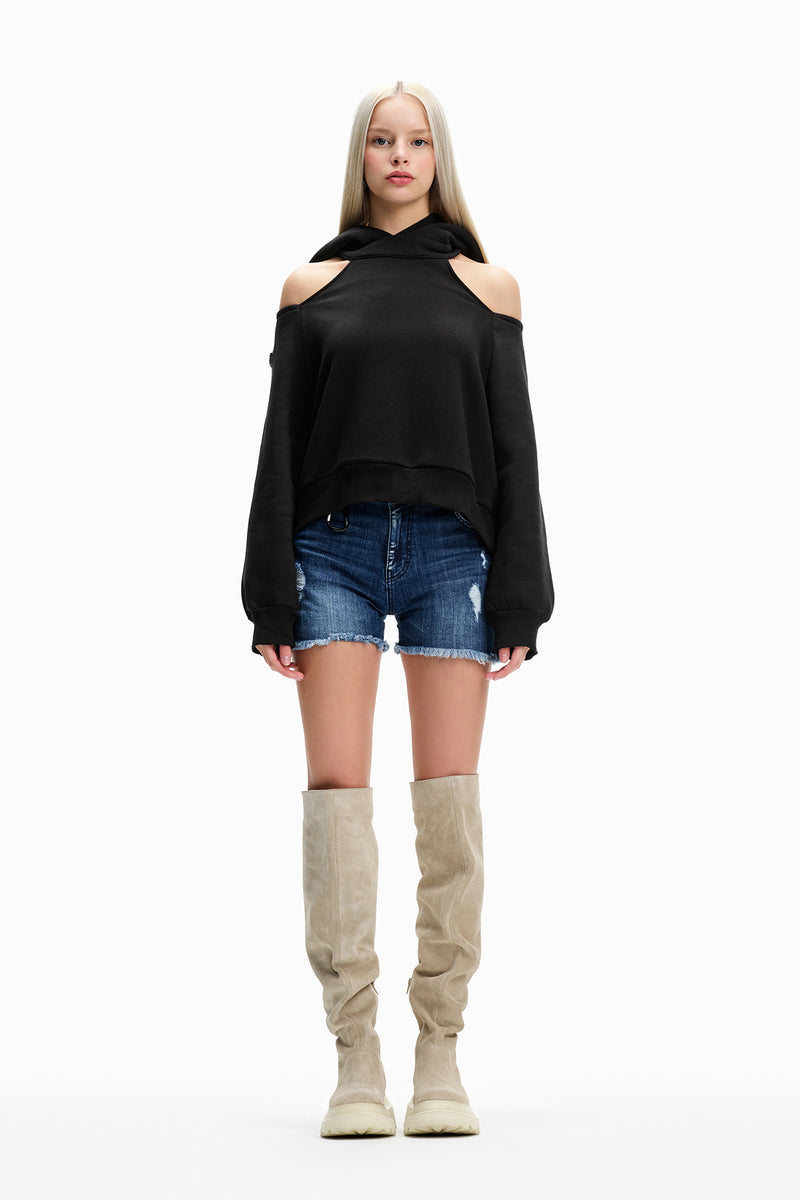 SİYAH SWEATSHIRT 10110