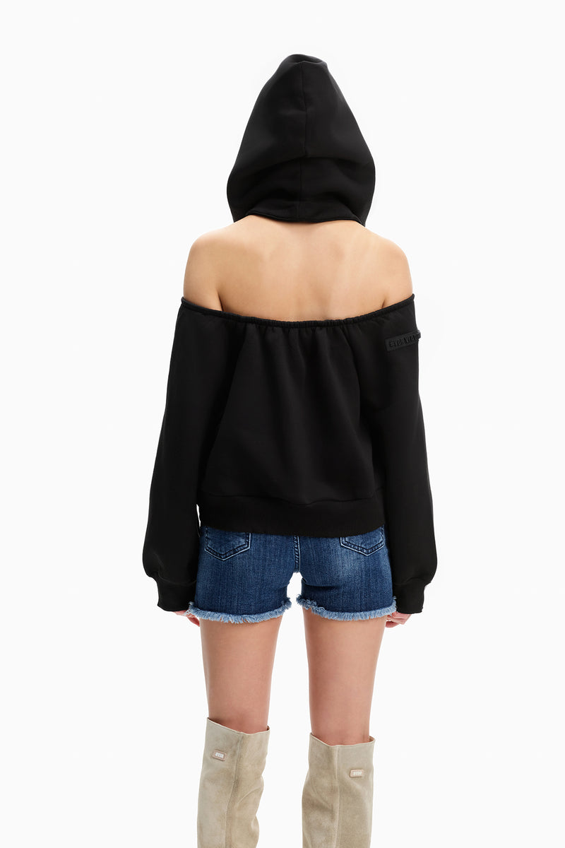 SİYAH SWEATSHIRT 10110