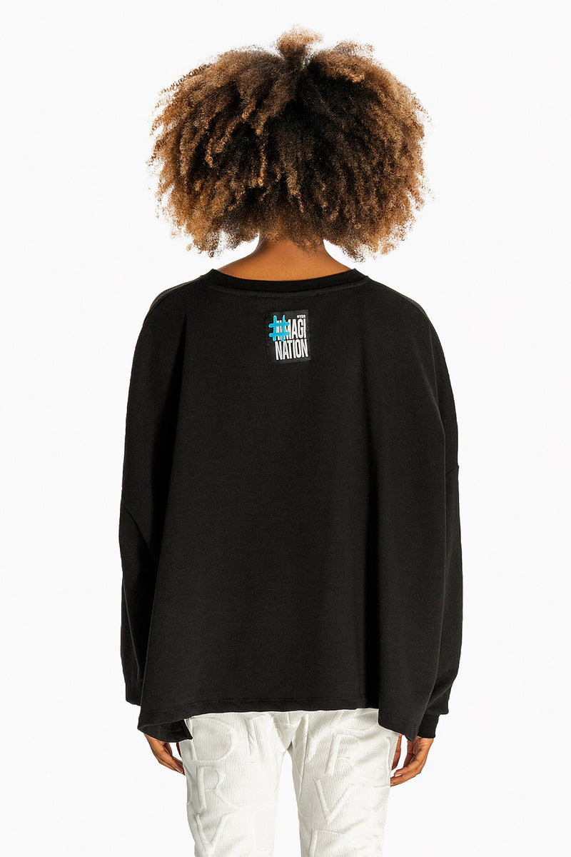 SİYAH SWEATSHIRT 10231