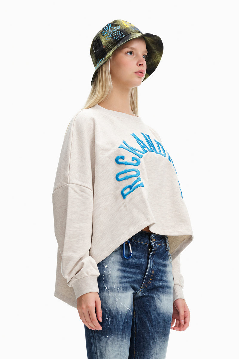 BEJ MELANJ SWEATSHIRT 10231