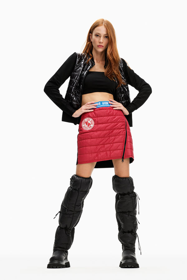 BORDO SİYAH ETEK 10369