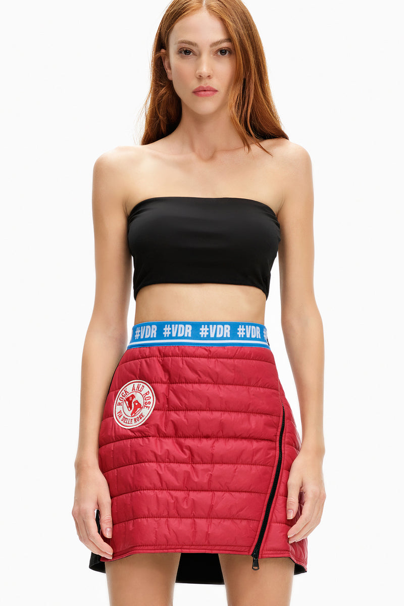BORDO SİYAH ETEK 10369