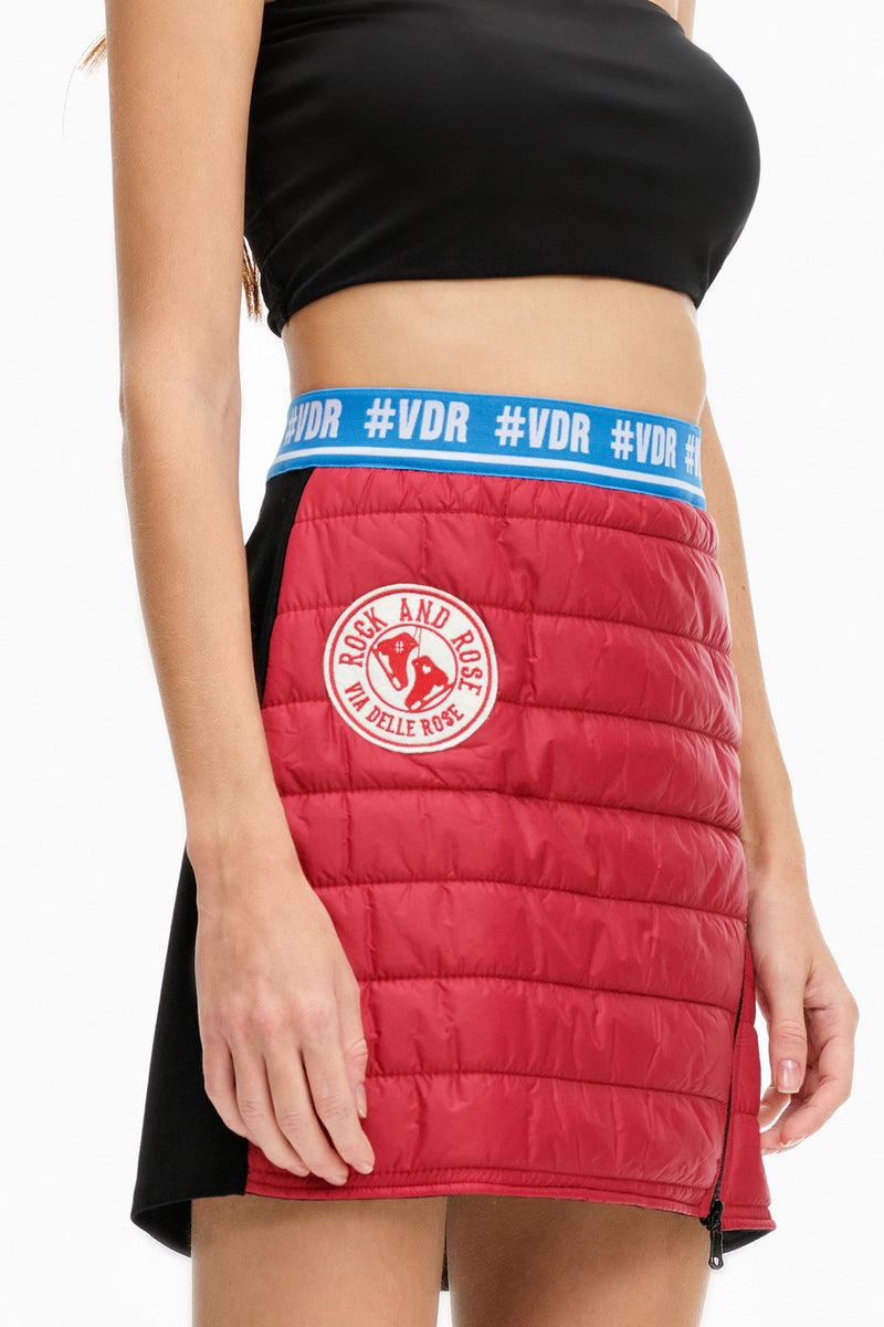 BORDO SİYAH ETEK 10369