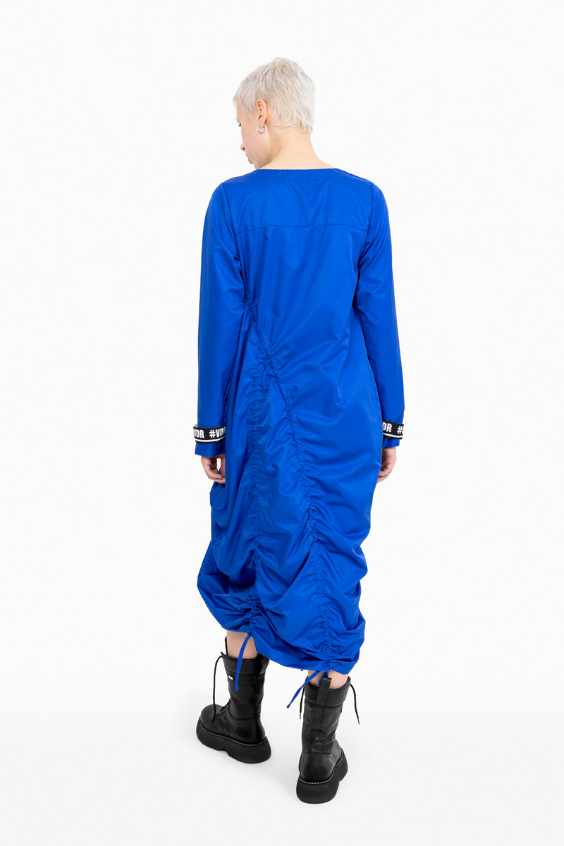 SAKS MAVİSİ ELBİSE 10440