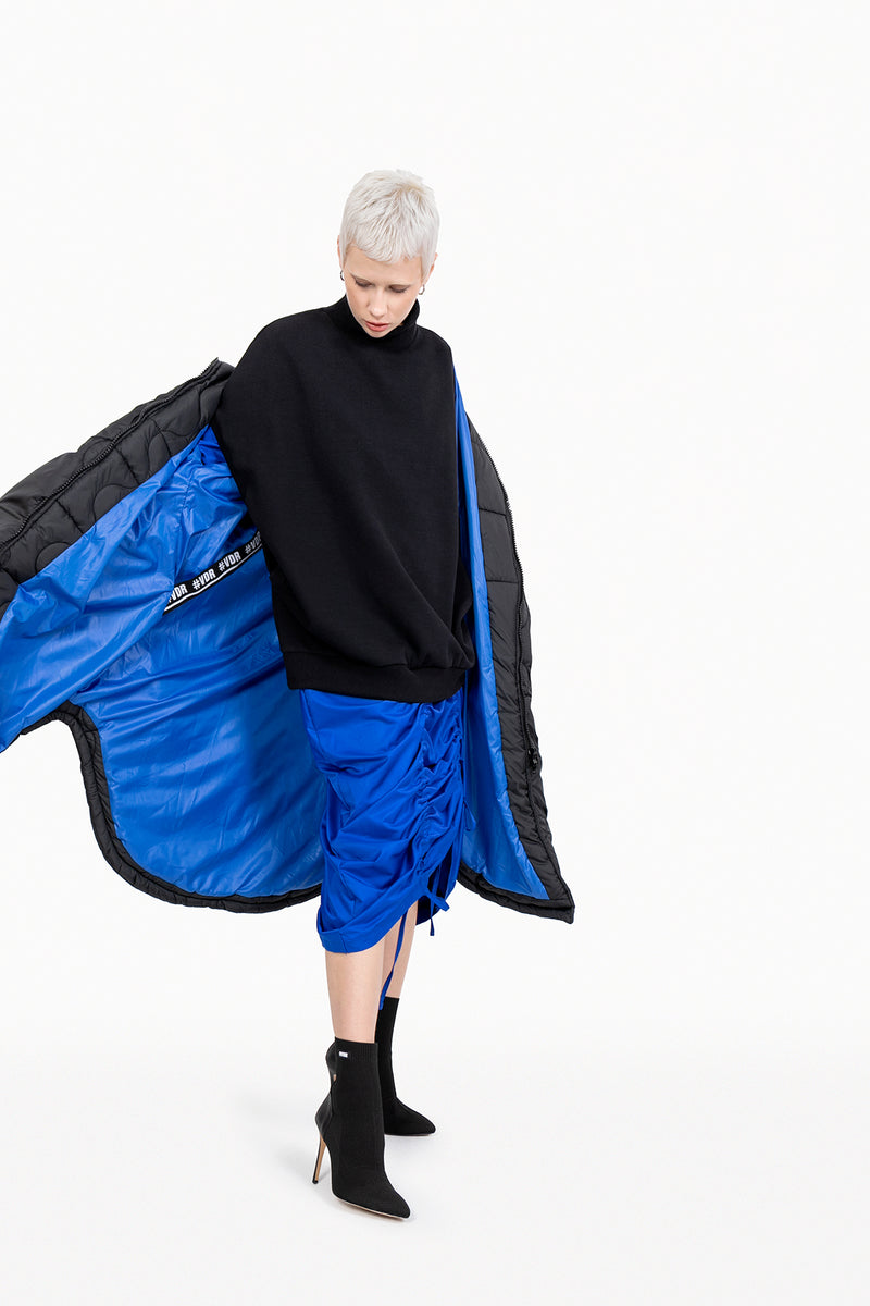 Blue shop vetement online
