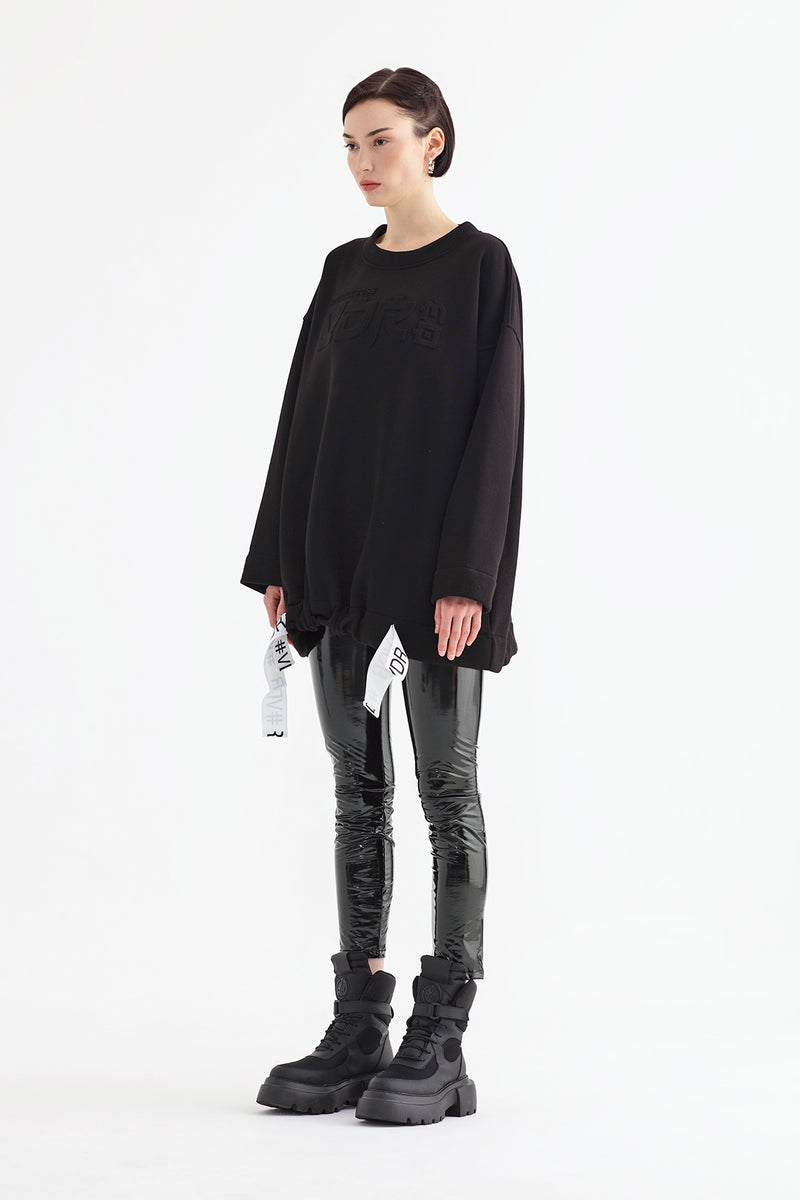 SİYAH SWEATSHIRT 12078