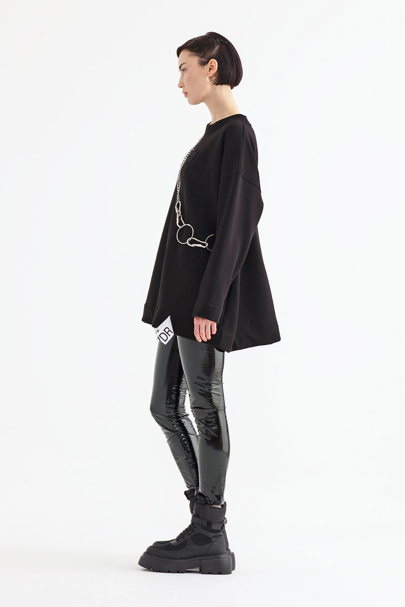 SİYAH SWEATSHIRT 12078