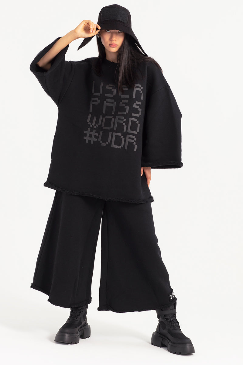 SİYAH SWEATSHIRT 12162