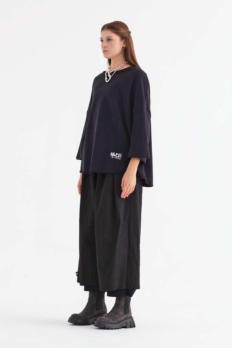 SİYAH SWEATSHIRT 12248