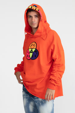 ERKEK TURUNCU SWEATSHIRT 1007