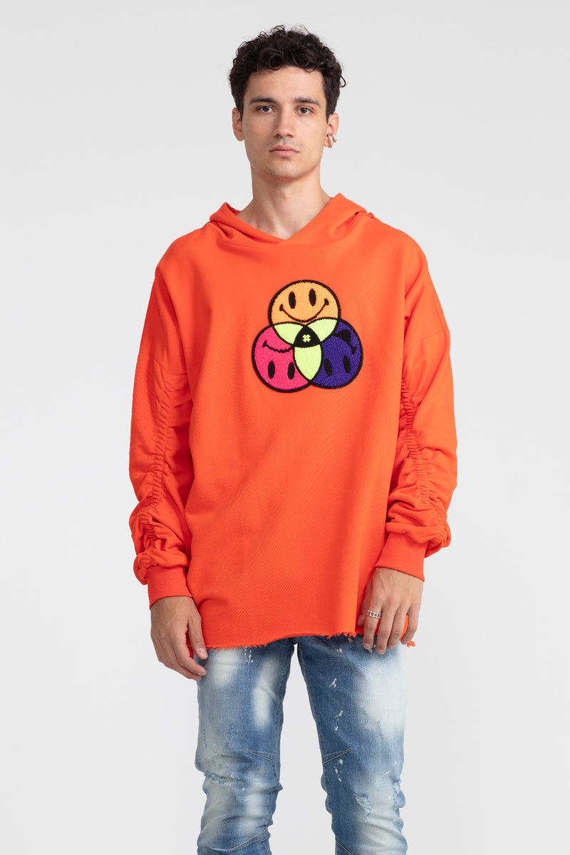 ERKEK TURUNCU SWEATSHIRT 1007