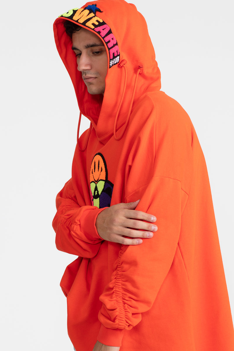 ERKEK TURUNCU SWEATSHIRT 1007