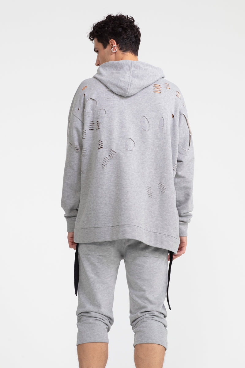 ERKEK GRİ MELANJ PANTOLON 1043
