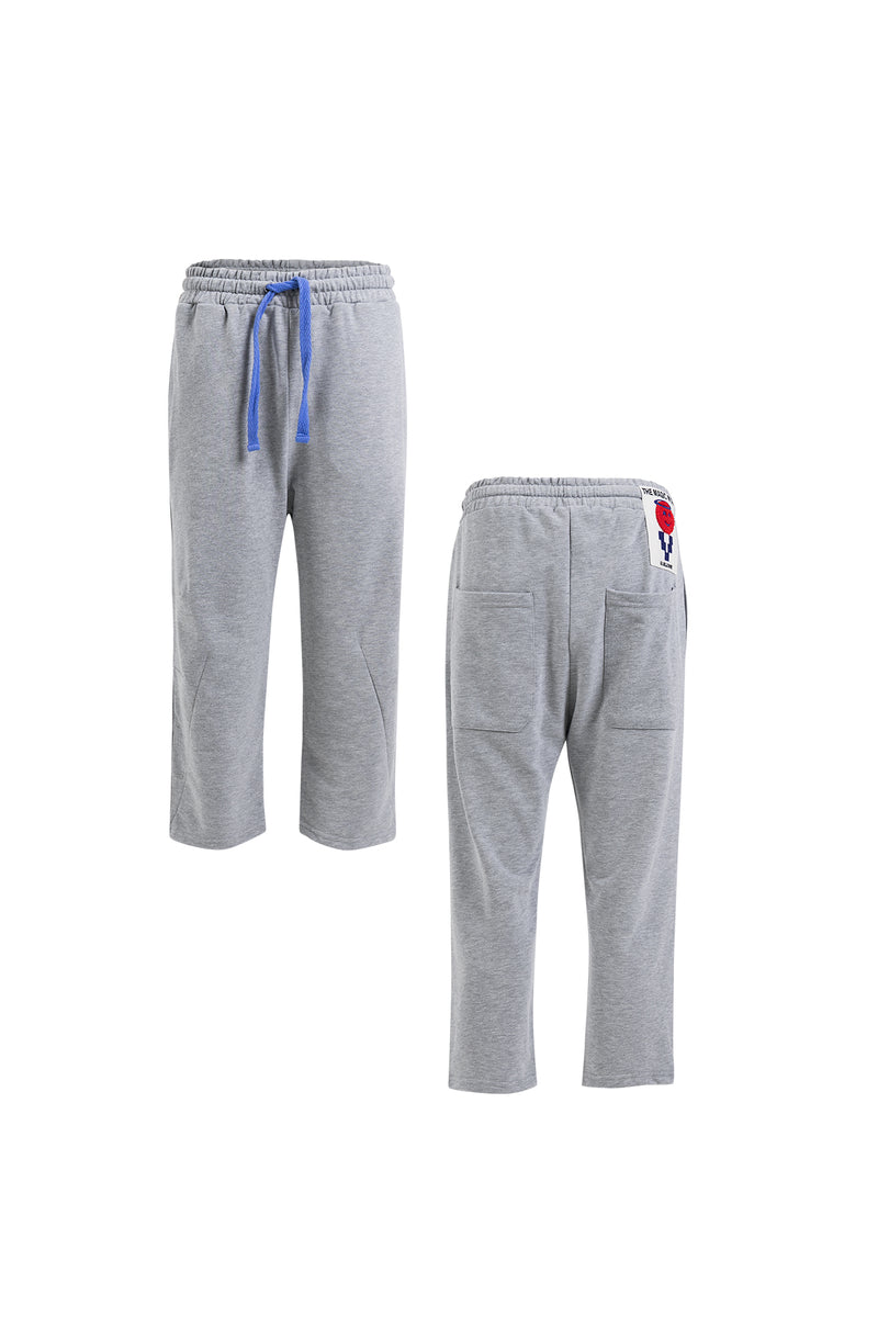 ERKEK GRİ MELANJ PANTOLON 1043
