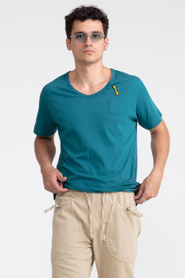 ERKEK KOYU YEŞİL T-SHIRT 1050