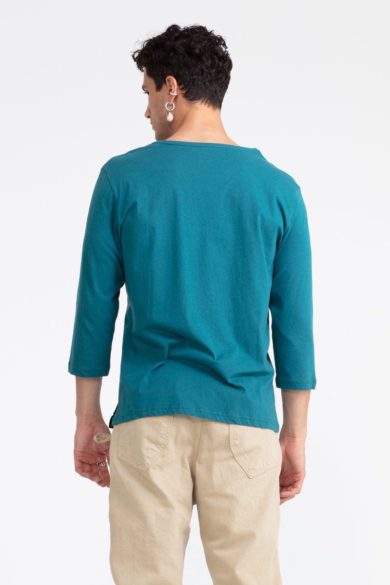 ERKEK KOYU YEŞİL T-SHIRT 1054