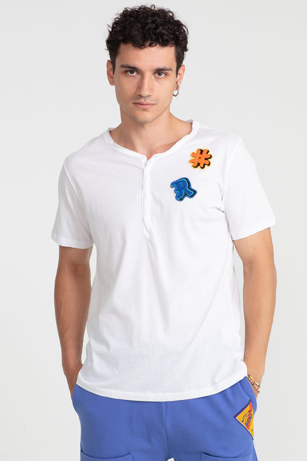 ERKEK BEYAZ T-SHIRT 1057