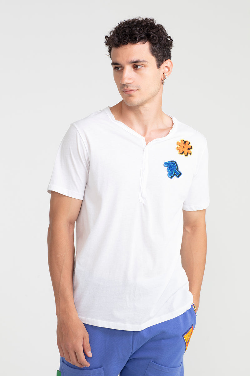 ERKEK BEYAZ T-SHIRT 1057