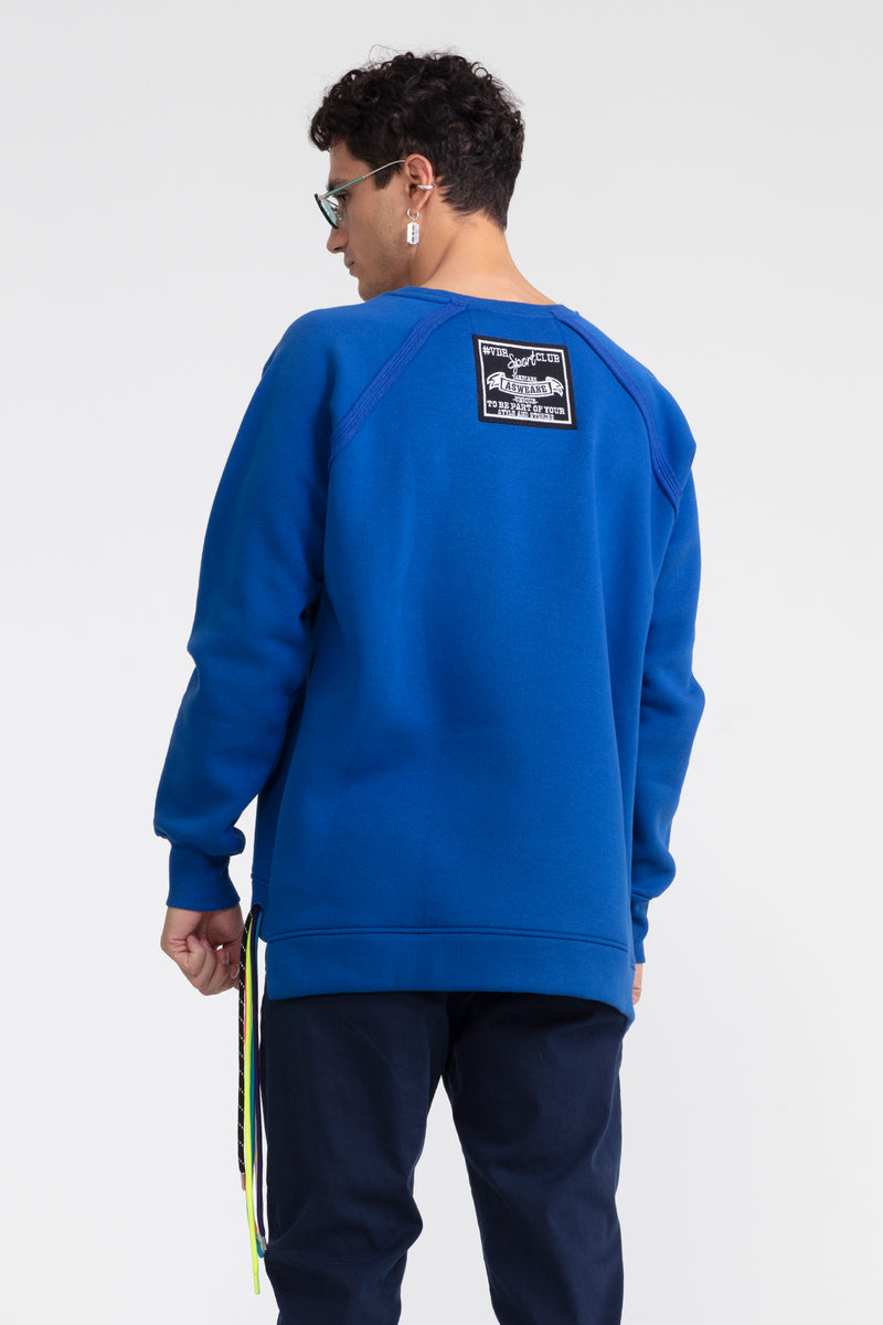 ERKEK SAKS MAVİSİ SWEATSHIRT 1100
