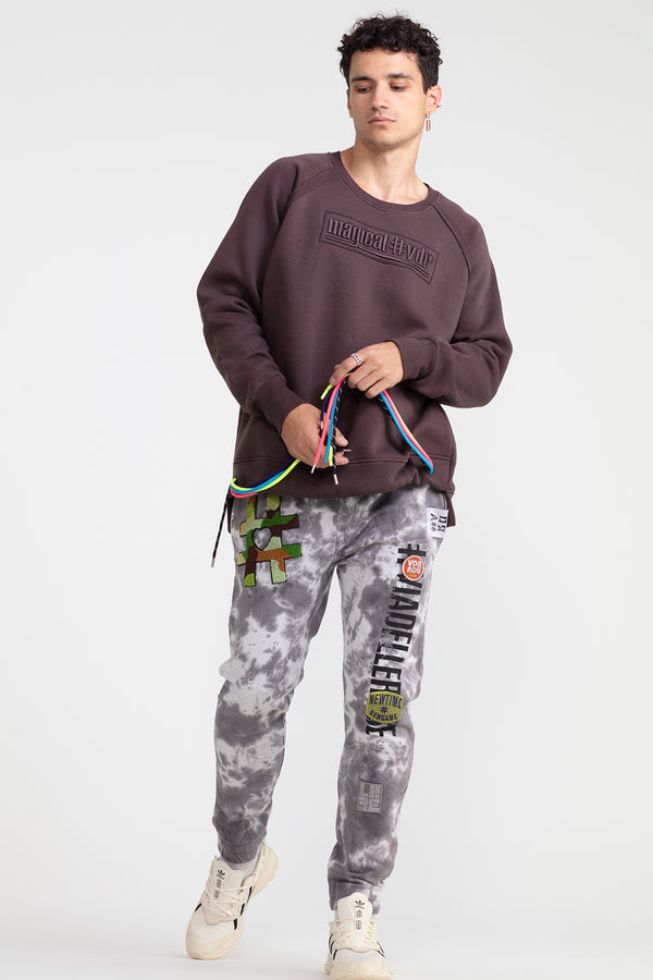 ERKEK KAHVERENGİ SWEATSHIRT 1100
